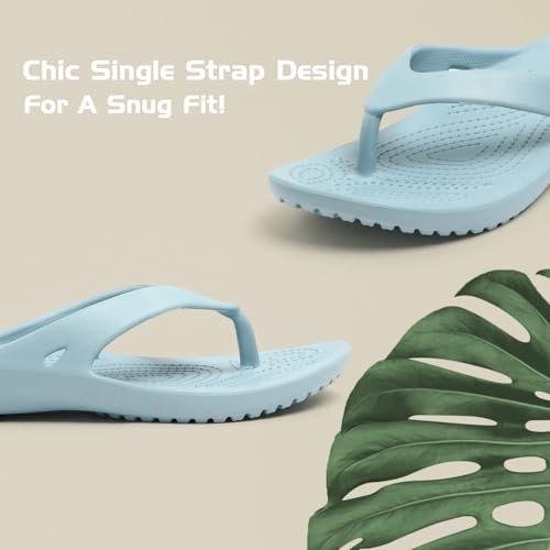 Image of DOCTOR HEALTH SUPER SOFT Women Lightweight EVA Flip Flops | Soft Cushioned Anti-Slip Slippers | Comfortable Casual Sandals for Indoor Outdoor Everyday Wear