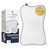 smartsleep® Nackenkissen Recovery Pillow – Ergonomisches Memory Foam Kopfkissen mit Kopfmulde, HWS-stützend für Rücken- & Seitenschläfer