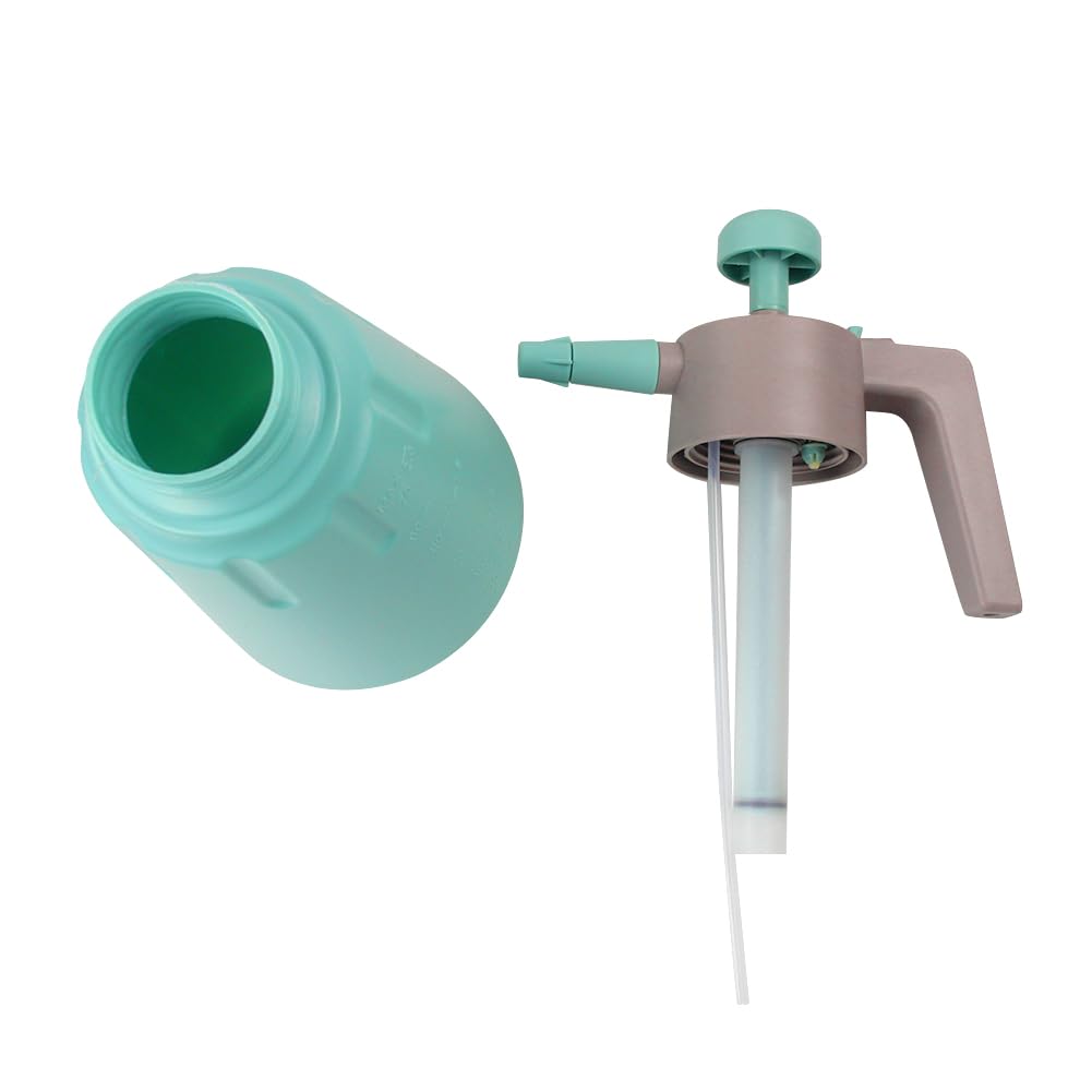 Joywayus Spruzzatore a pompa da giardino verde menta con valvola di sicurezza spruzzatore portatile per giardino e prato per spruzzare/irrigare/pulire la casa/lavaggio auto