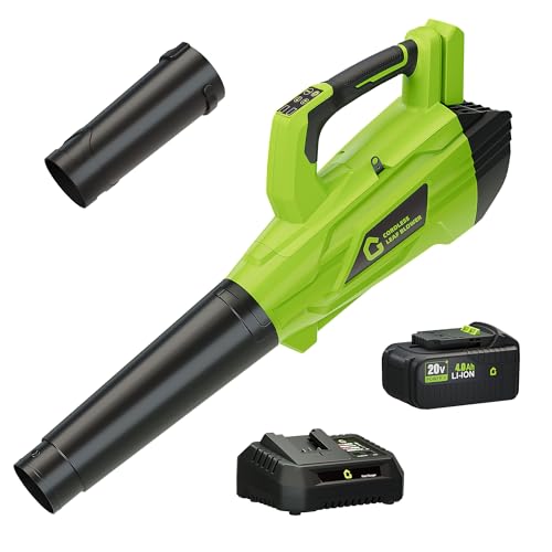 GarveeTech Electric Leaf Blower with Battery and Charger