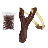 SPG Wooden Slingshot for Beginners | 100pcs Ammo Ball