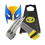 Juego de juguetes lleno de justicia: las garras de Wolverine no solo son adecuadas para accesorios de cosplay, sino que también son un elemento imprescindible para que los niños adquieran un sentido de justicia. Sin límite de edad, es un gran regalo.