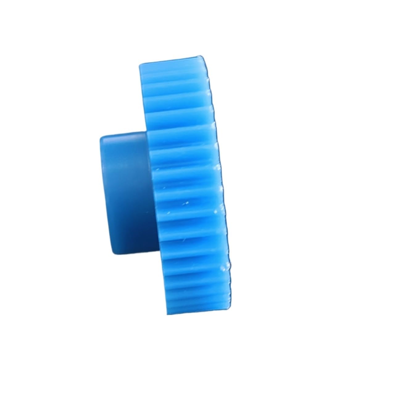 Cylindrical Drive 1pc 1 Module Cylindrical Gear 8mm Bore Blue Nylon Spur Gear with Step 1M 15 Teeth to 60 Teeth Straight Teeth Pinion Rack Machinery(24 Teeth)