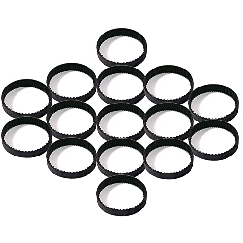 TUZUK 144-3M-6 Endloser HTD3M-Riemen, 144 mm Länge, 48 Zähne, 3M-Synchronriemen, 3 mm Teilung, 6 mm Breite, HTD3M Zahnriemen mit geschlossener Schlaufe, Packung mit 10 Stück