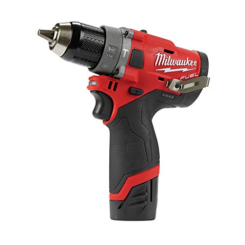Milwaukee Electric Tools 2504-22 M12 Fuel 1/2" Hammer Drill Kit #TOP4