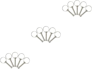 INOOMP 15 pcs Ring pin Boat Quick Release hanger hook quick disconnect Positioning Boat Bimini Carbon Steel Locking Pin Carbon Steel Quick Release Pin Safety Pin Stainless steel Alien