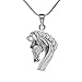 SILVEGO JJJP0099 – Pendentif Femme - Argent 925/1000 - Cheval avec Zircones Claires
