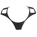 Andifany Cadre de DéCoration de Volant DéCoration Autocollant Cadre pour E90 3 SéRie 2005-2012 Accessoires de Voiture (Fibre de Carbone)
