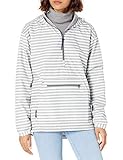 Charles River Apparel Women's Chatham Anorak, Grey/White Stripe, X-Large