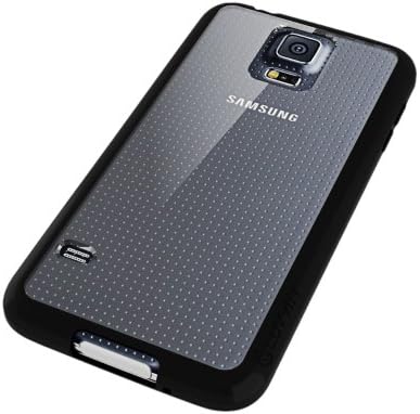 Miniatura 6 de LUVVITT Clearview - Carcasa para Samsung Galaxy S5 Clear View  Carcasa híbrida delgada y transparente resistente a los arañazos para Samsung Galaxy