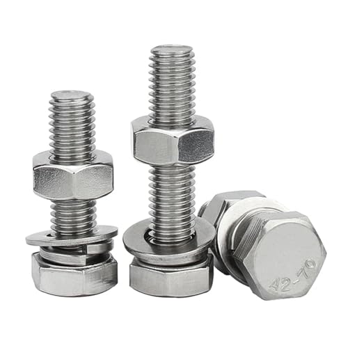 Tornillos de Cabeza de Martillo M10 de 150mm con tuerca y arandela de junta combinada 4
