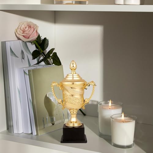 TWTCZOZ Award Trophy Coupe Décoration Élégante Socle Personnalisable Adapté Aux Enfants Cérémonies Compétitions Remises de Pr, 18,5 cm – vue 4