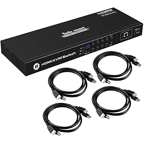 TESmart Commutateur KVM 8 Ports Cover