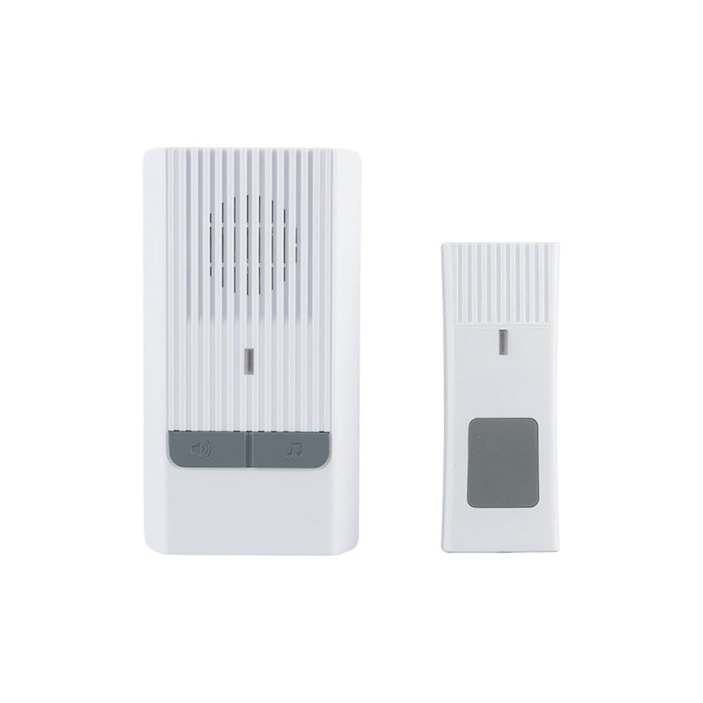 MOBYGKFY Music Doorbell Home Long Distance Elderly Pager 36 Kinds Of Ringer