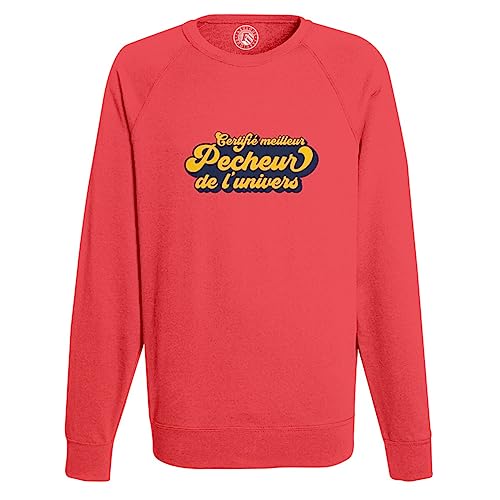 Sweatshirt homme pecheur univers pour peche a la ligne mer riviere
