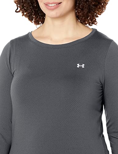 Image of Under Armour Women's Polyester Solid HG Armour Long Sleeve | 1328966-001