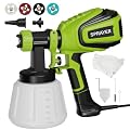 VONFORN Paint Sprayer, HVLP Spray Gun with Cleaning & Blowing Joints, 4 Nozzles and 3 Patterns, Easy to Clean, for Furniture, Cabinets, Fence, Walls, Door, Garden Chairs etc. VF803 VF803 Dark Green