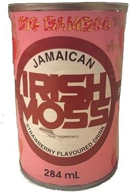 Big Bamboo Irish Moss Strawberry 284ml
