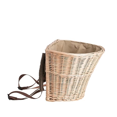 Hotte de cueillette en osier pour simplifier les récoltes au potager