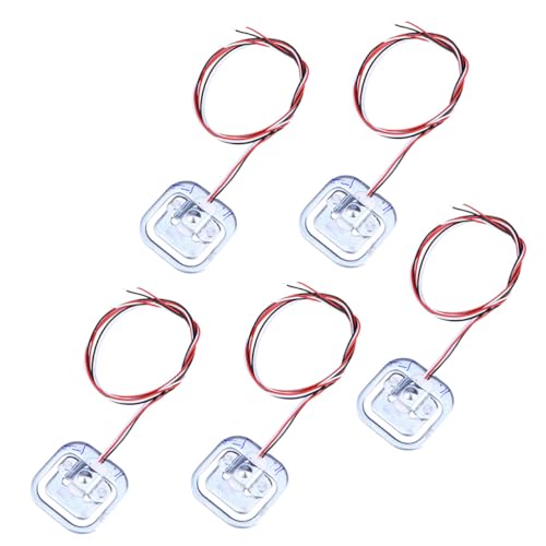 BCOATH 5 Piezas Sensor de Pesaje de Resistencia para Básculas Sensor de Media Puente Kit de Unidades con Cable de Color Aleatorio Compatible para Repuesto Básculas BCOATH 5 Piezas Sensor de Pesaje de Resistencia para Básculas Sensor de Media Puente Kit de Unidades con Cable de Color Aleatorio Compatible para Repuesto Básculas