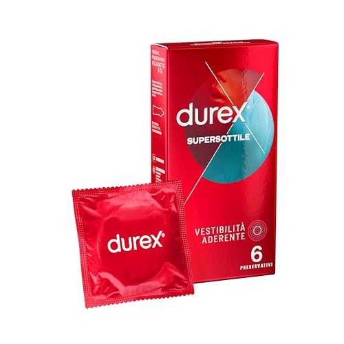 Durex Contatto Comfort Profilattici, 6 Preservativi