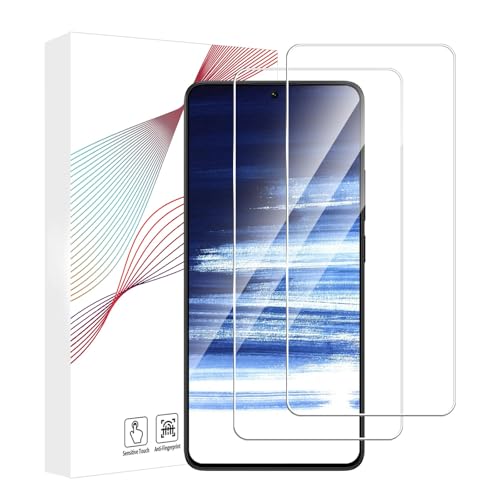 Carantee 2 Stück Schutzfolie für Panzerglas für Xiaomi POCO X6 Pro 5G, 2.5D Ultrawiderstandsfähig Anti-Scratch Hohe Klarheit Hohe Auflösung 0 Staub und Blasen Xiaomi POCO X6 Pro Folie