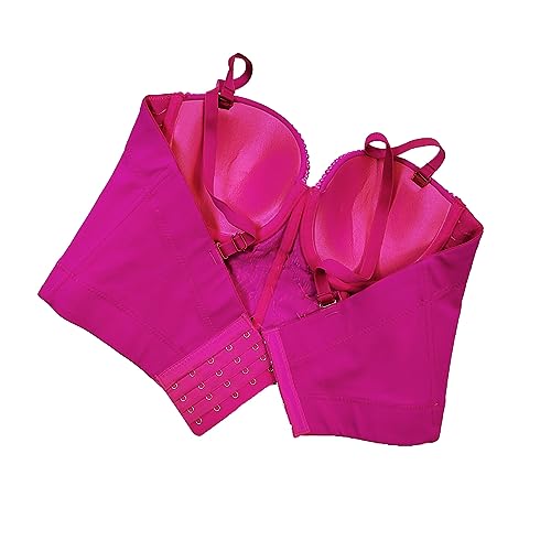 Image of VEENDEO Women's Strap Beads Bustier Corset Crop Top Club Party Bra