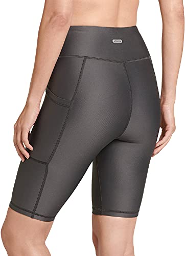 Jockey Women's Activewear High Rise Performance Pocket 9" Bike Short, Magnet, Xs #TOP2