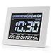 Sveglia Calendario Digitale,【2022 NEW】Grande Schermo HD 8'' con Temperatura e Umidità, Sveglia Orologio Display a Grandi Cifre Chiare Applica a Morbo di Alzheimer e Demenza, Perdita di Memoria —Bianco