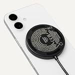 Amazon Basics 25W Qi2.2 Certified Wireless Charging Pad, MagSafe Compatible for iPhone 17/16/15/14/13/12, Magnetic Compatible for Android, Google Smartphones, Black (Adapter Not Included)