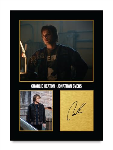 Bild: HWC Trading Charlie Heaton Stranger Things Jonathan Byers Geschenke Gedrucktes Signiertes Autogramm Foto f�r Fans von Fernsehshows - A4 Nur Druck (ID-005158) f�r 11,99 EUR bei amazon.de