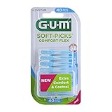 Cuidado bucal Soft-Picks Comfort Flex 40 soft-picks Small de Gum