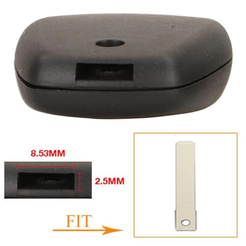 HooRLZ Vauxhall Vivaro Key Fob Cover Replacement For Vauxhall Vivaro R-enault Clio Scenic Twingo Kangoo Modus Dacia Logan Espace Remote Car Key Case Shell, 3 Button Clio Key Fob, Vauxhall Key Fob - Image 3
