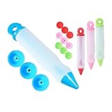 【Ampliamente utilizado】 Es perfecto para los entusiastas del bricolaje. Se puede utilizar para decorar o etiquetar alimentos y platos como tartas, pan, galletas, sushi, etc.