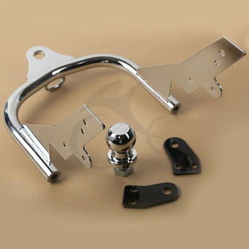 TCT-MT Trailer Hitch Fit for Harley 1995-2006 FLHTCUI Electra Glide Ultra Classic; Road King FLHR 1994-2008 Chrome 2007 2005