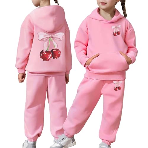 Sweat à capuche contre les coups de froid des enfants de 2 à 3 ans rose