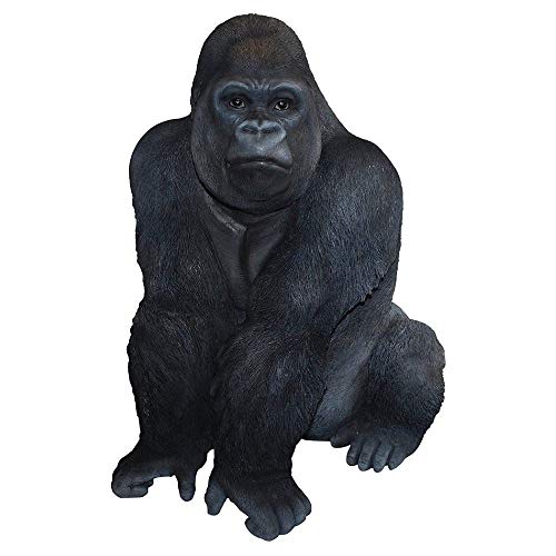 Vivid Arts Real Life Gorilla, Kunstharz Gartendeko - Größe A
