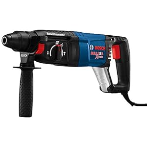 BOSCH 11255VSR Bulldog Xtreme 8 Amp 1 Inch Corded Variable Speed SDS-Plus Concrete/Masonry Rotary Hammer