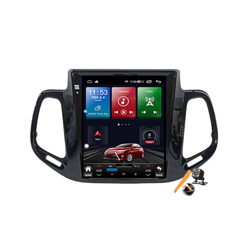 Autoradio GPS Navi de 9.7 pouces pour voyager en Jeep Compass connecté