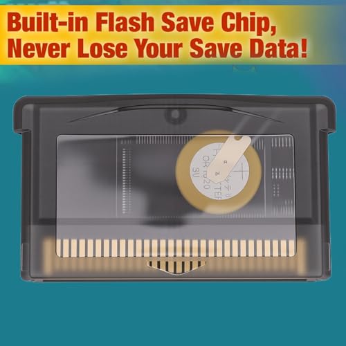 Sxhlseller Carro Flash Regrabable, Almacenamiento de 32 MB, Memoria Flash de 1 MB con Carga Solar RTC para DS Game Boy Player - imagen 2