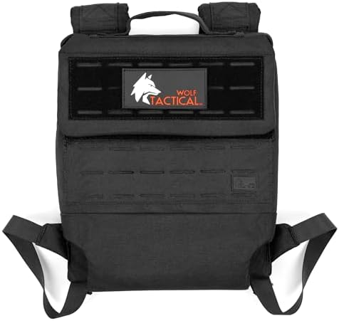 WOLF TACTICAL Weighted Backpack Rucking Backpack for Weight Plate...