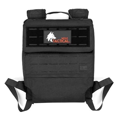 WOLF TACTICAL Men’s Weighted Backpack - Rucking Backpack for Training, Strength, Running