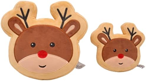 Midlee Reindeer Sugar Cookie Dog Toy (Small)