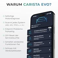 CARISTA EVO - OBD2 Diagnosegerät mit Live-Daten - OBD2 Bluetooth Adapter & Codiergerät für alle Marken (VW, Audi, BMW, Skoda, UVM) - OBDII Autoscanner (iOS & Android) – Ansicht 2