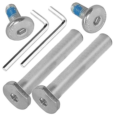OTFAITP M8 40-76 mm sześciokątny gwint wewnętrzny i różne śruby i śruby do skuterów 2-3-4 koła przednie (54 mm)