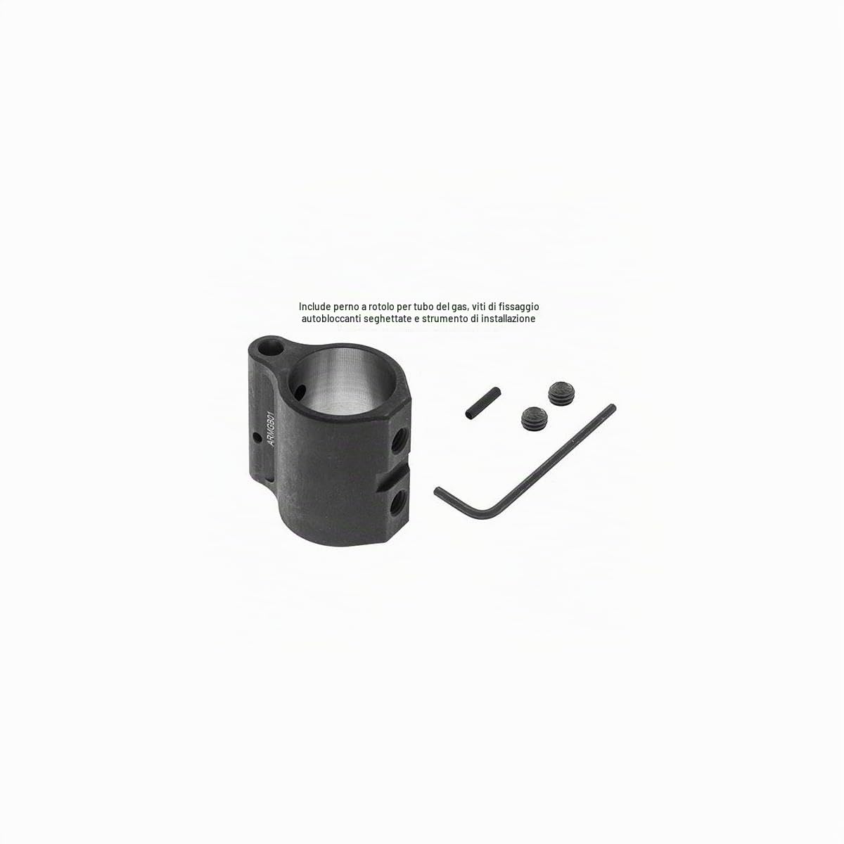 UTG AR-15 Micro Gas Block.750 ID Steel Locking Set Screw MNT-ARMGB01