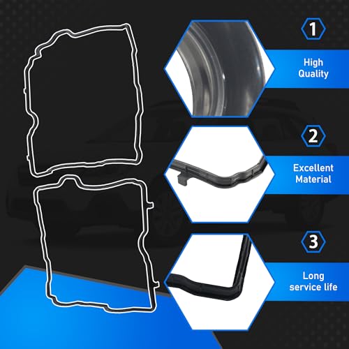 Image of VS50830R Engine Valve Cover Gasket Set with Spark Plug Seals Compatible with 2011-2019 Subaru Crosstrek Forester Impreza Legacy Outback XV Crosstrek Replaces VS50722 VS50814R GS33868