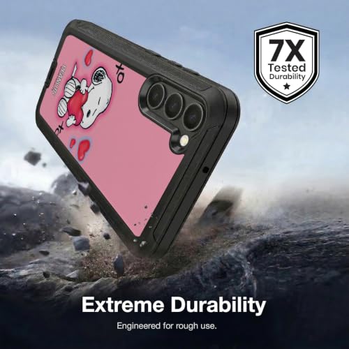 Étui antichoc Snoopy pour Galaxy S23+ coque ultra blindée Peanuts