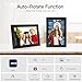 Anna Bella Digital Picture Frame 10.1 Inch IPS HD Touch Screen WiFi Smart Digital Photo Frame with 32GB Storage, Auto-Rotate, Easy Setup to Share Photos or Videos Remotely via AiMOR APP Black
