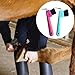 Xweptuy Hoof Pick 4Pcs Handheld Replacement Portable Horseshoe Horse Brush with Hanging Hole Cleaning Horse Supplies, Random Color
